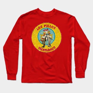 Retro Los Pollos Hermanos Long Sleeve T-Shirt